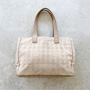 🌾 CHANEL CC Logo Monogram Shoulder Bag Tote Purse